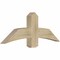 Ekena Millwork Bellingham Rough Sawn Timber Gable Bracket, Douglas Fir, 48"W x 18"H x 4"D x 6"F, 9/12 Pitch GBW048X18X0406BEL00RDF - alternate 4